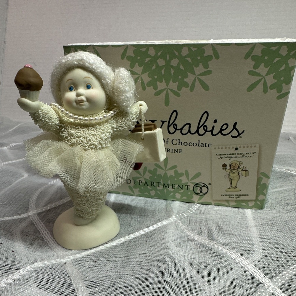 Department 56 Snowbabies "Goddess Of Chocolate" Figurine 2011 Boxed